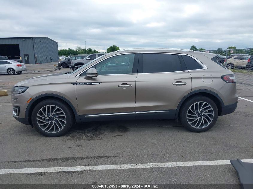 2020 Lincoln Nautilus Reserve VIN: 2LMPJ8K99LBL24752 Lot: 40132453