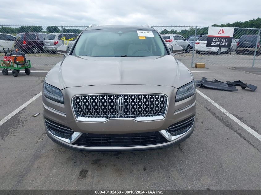 2020 Lincoln Nautilus Reserve VIN: 2LMPJ8K99LBL24752 Lot: 40132453