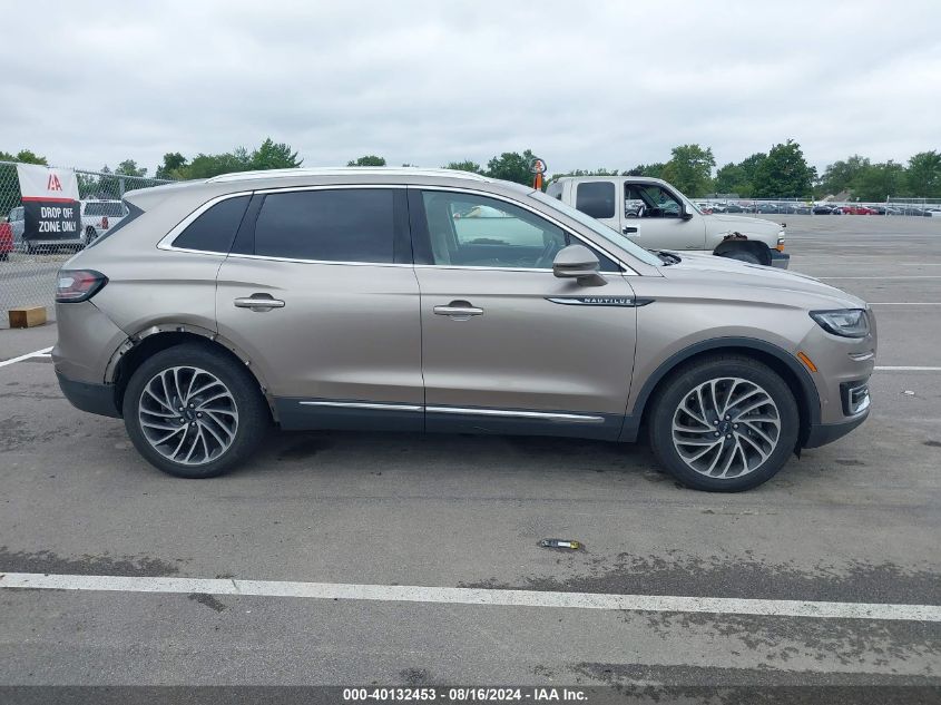 2020 Lincoln Nautilus Reserve VIN: 2LMPJ8K99LBL24752 Lot: 40132453