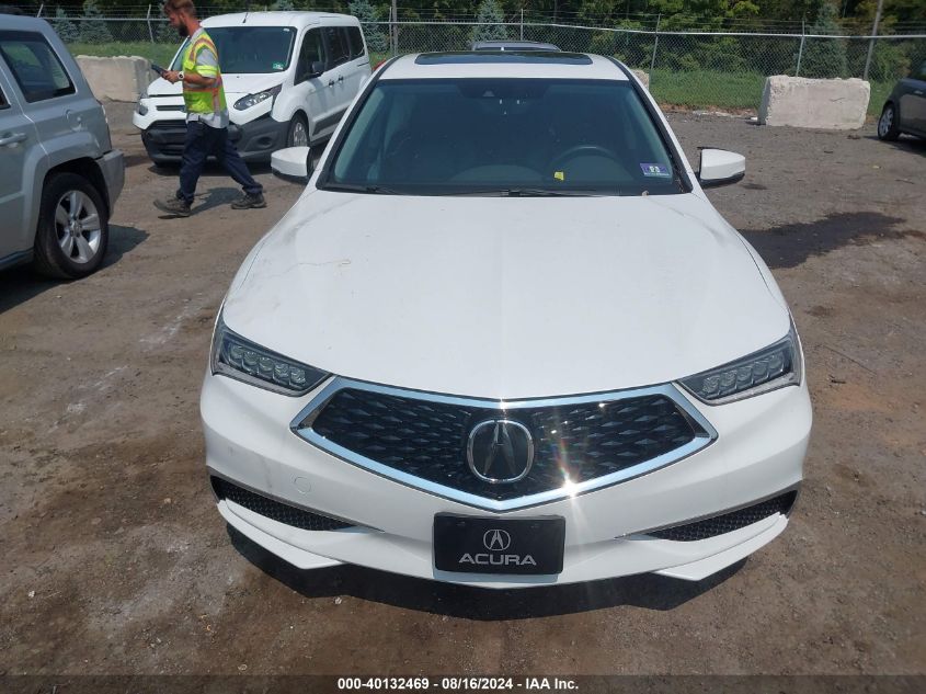 2020 Acura Tlx Standard VIN: 19UUB3F30LA000417 Lot: 40132469