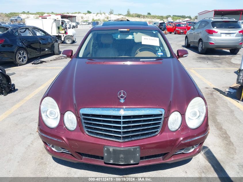 2007 Mercedes-Benz E 350 VIN: WDBUF56X97B015210 Lot: 40132475