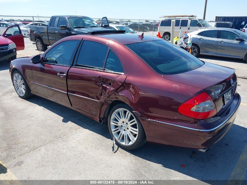 2007 Mercedes-Benz E 350 VIN: WDBUF56X97B015210 Lot: 40132475