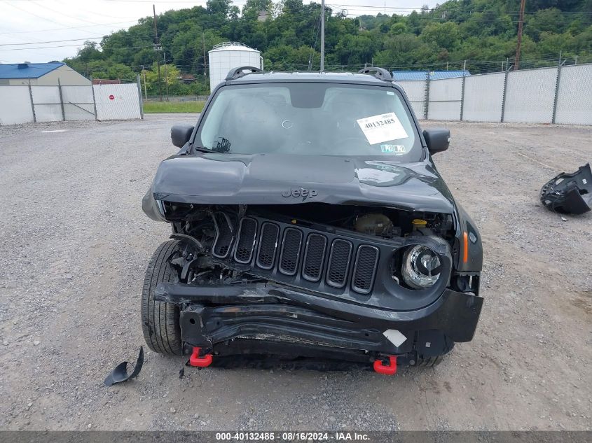 2017 Jeep Renegade Trailhawk 4X4 VIN: ZACCJBCB7HPF66228 Lot: 40132485