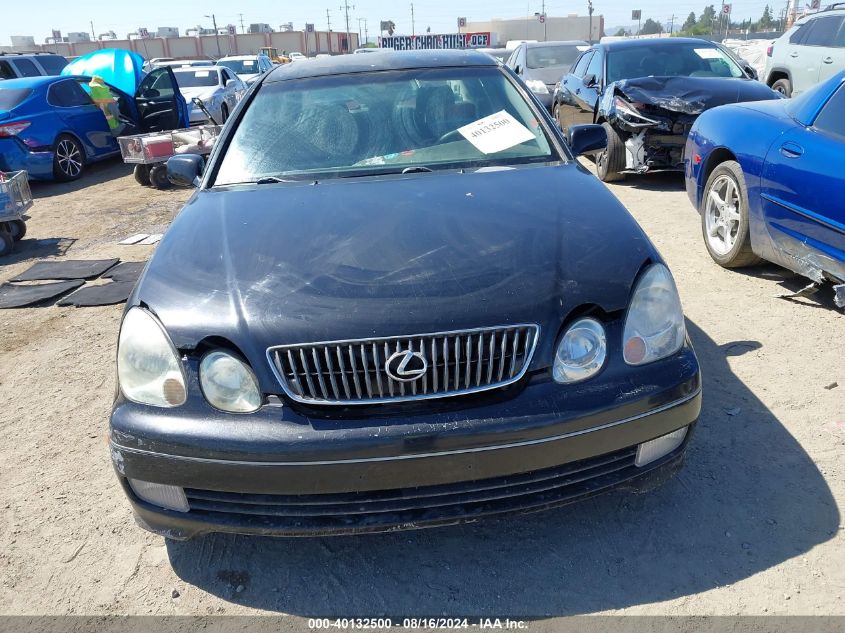 2005 Lexus Gs 300 VIN: JT8BD69S650206370 Lot: 40132500