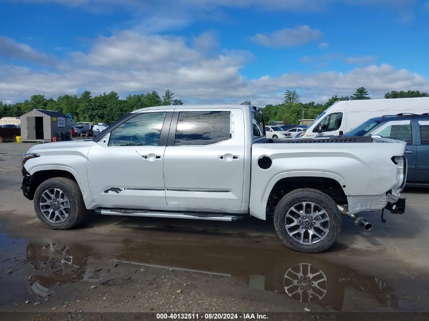 2024 Toyota Tundra Crewmax Platinum/Crewmax 1794 VIN: 5TFMC5DB6RX065876 Lot: 40132511