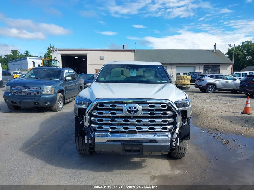 2024 Toyota Tundra Crewmax Platinum/Crewmax 1794 VIN: 5TFMC5DB6RX065876 Lot: 40132511