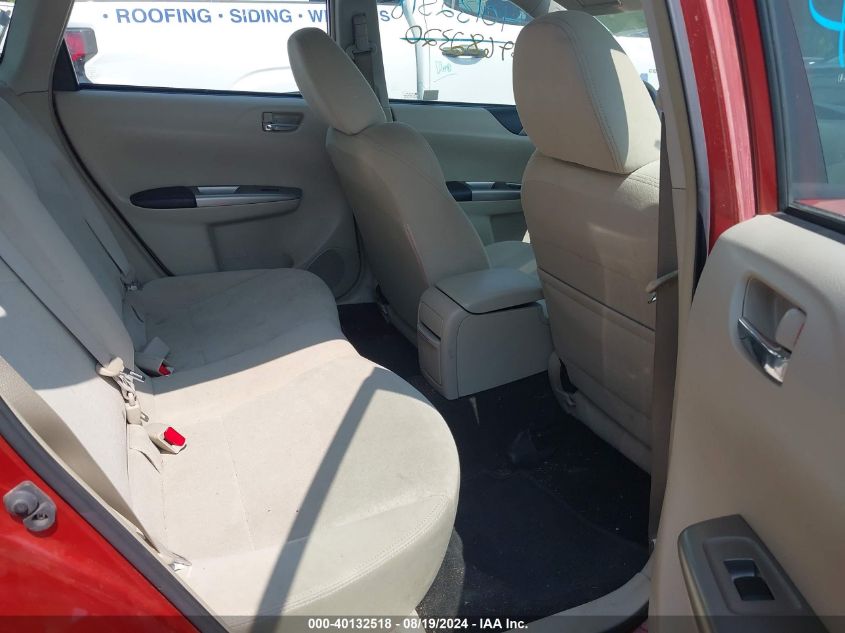 2009 Subaru Impreza 2.5I VIN: JF1GH61699H815797 Lot: 40132518