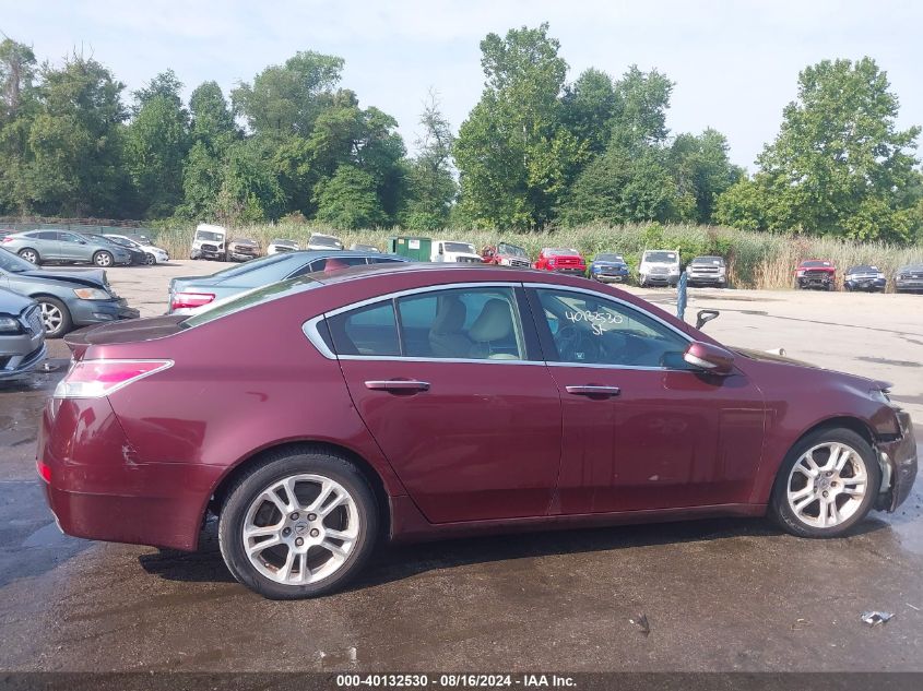 2010 Acura Tl 3.5 VIN: 19UUA8F51AA019153 Lot: 40132530