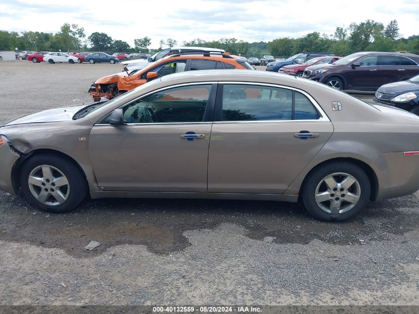 2008 Chevrolet Malibu Ls VIN: 1G1ZG57B38F254956 Lot: 40132559