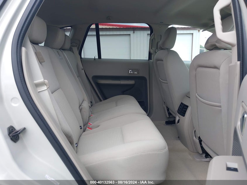 2007 Ford Edge Sel VIN: 2FMDK38C77BA57523 Lot: 40132563