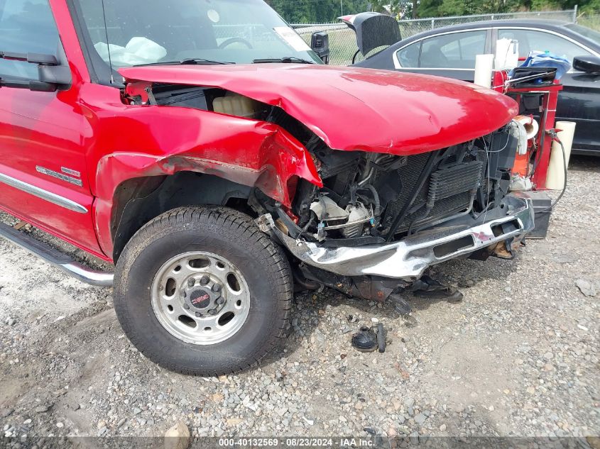 2005 GMC Sierra 2500Hd Sle VIN: 1GTHK23275F806637 Lot: 40132569