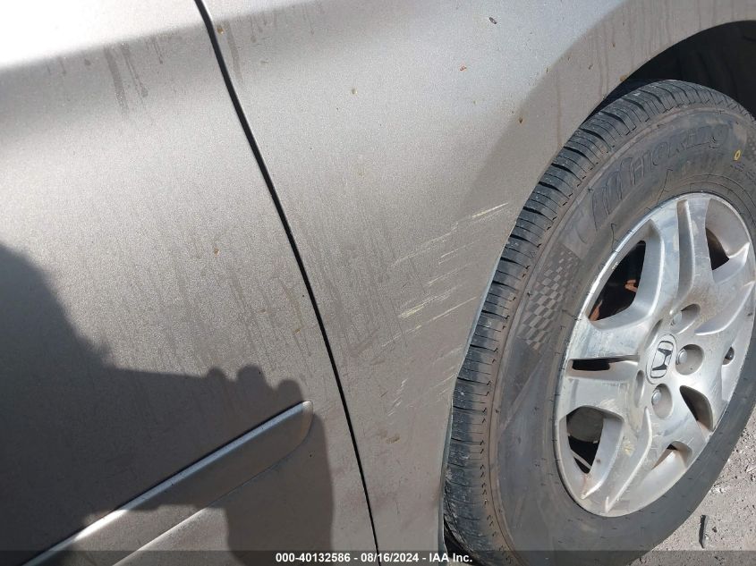 2005 Honda Odyssey Ex VIN: 5FNRL38405B403282 Lot: 40132586