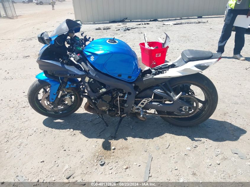 2011 Suzuki Gsx750 VIN: JS1GR7MA4B2103231 Lot: 40132626