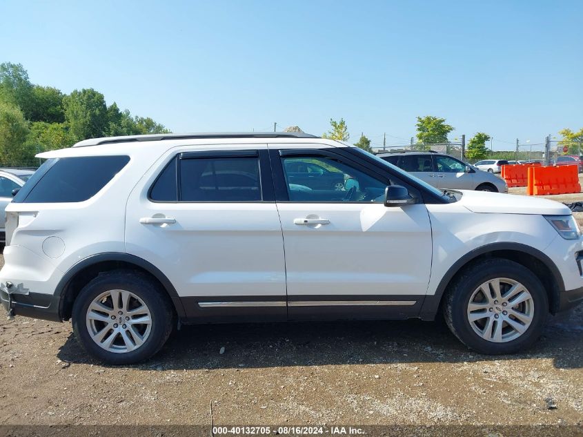 2018 Ford Explorer Xlt VIN: 1FM5K8D80JGB35014 Lot: 40132705