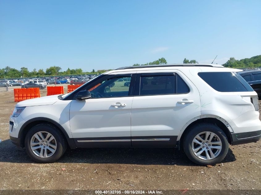 2018 Ford Explorer Xlt VIN: 1FM5K8D80JGB35014 Lot: 40132705