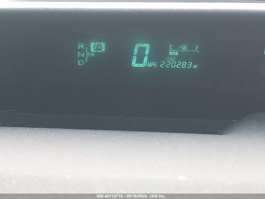 2009 Toyota Prius VIN: JTDKB20U893522498 Lot: 40132718