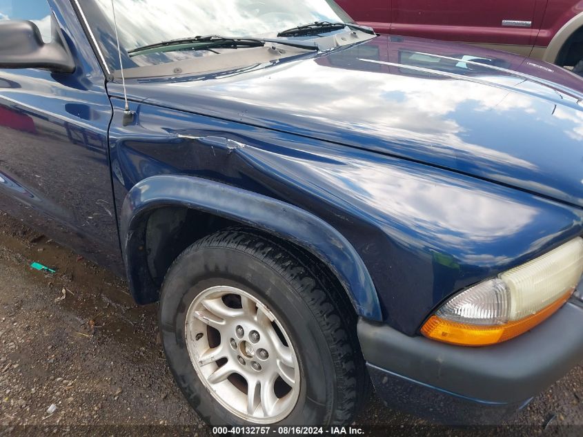 2004 Dodge Dakota Sport VIN: 1D7GL32K94S653741 Lot: 40132757