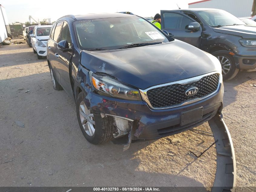 2016 Kia Sorento 2.4L Lx VIN: 5XYPG4A39GG070501 Lot: 40132793