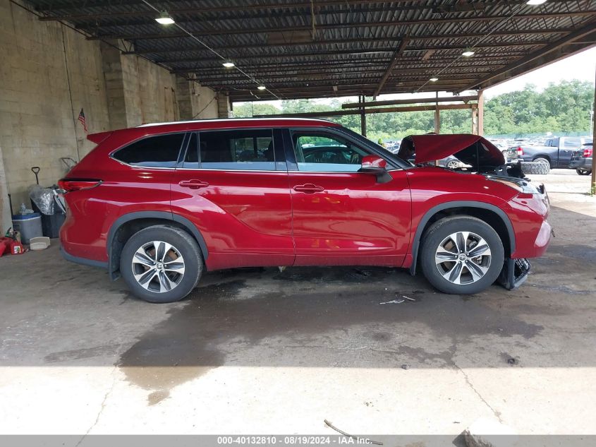 2021 TOYOTA HIGHLANDER XLE - 5TDGZRBH7MS095784