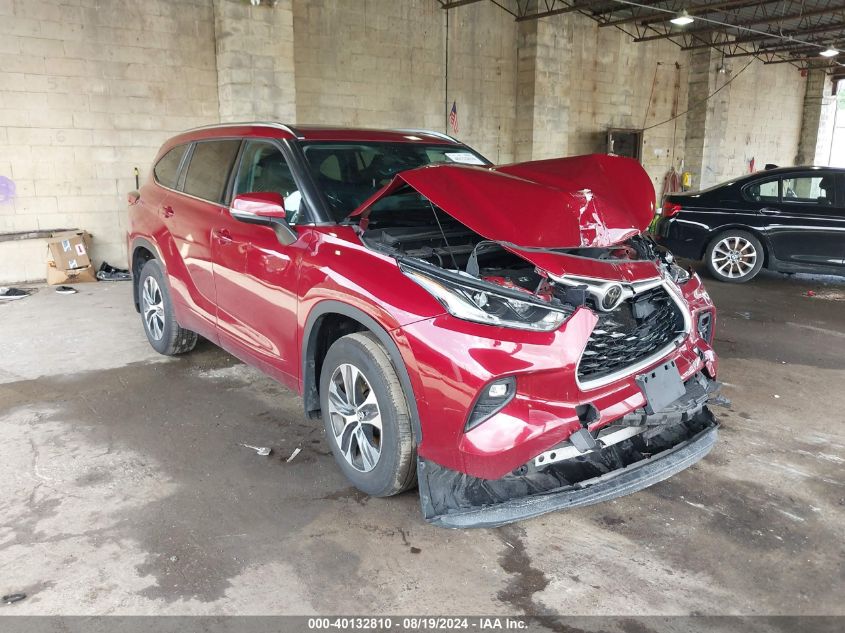 5TDGZRBH7MS095784 2021 TOYOTA HIGHLANDER - Image 1