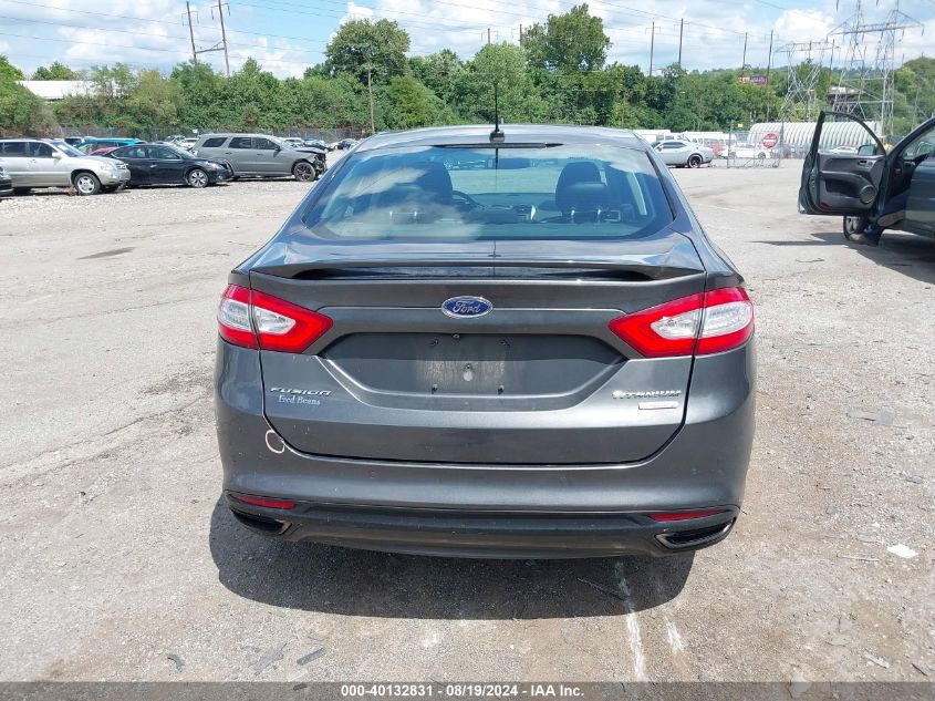 2015 Ford Fusion Titanium VIN: 3FA6P0K98FR188797 Lot: 40132831