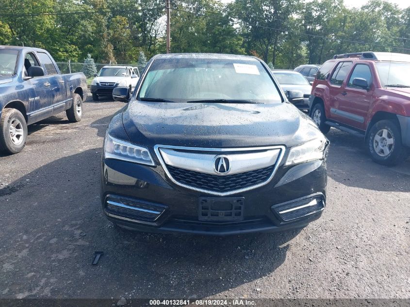 2016 Acura Mdx 3.5L (A9)/W/Acurawatch Plus VIN: 5FRYD4H27GB043622 Lot: 40132841