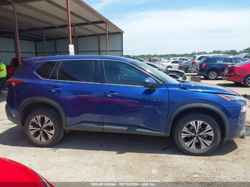 2021 Nissan Rogue Sv Intelligent Awd VIN: JN8AT3BB5MW225968 Lot: 40132844