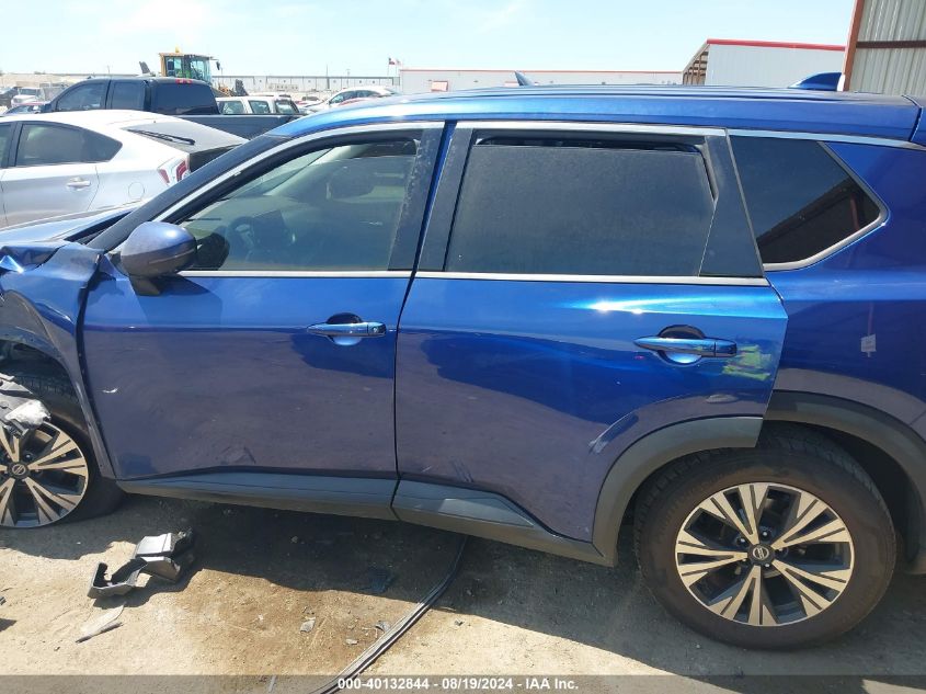 2021 Nissan Rogue Sv Intelligent Awd VIN: JN8AT3BB5MW225968 Lot: 40132844