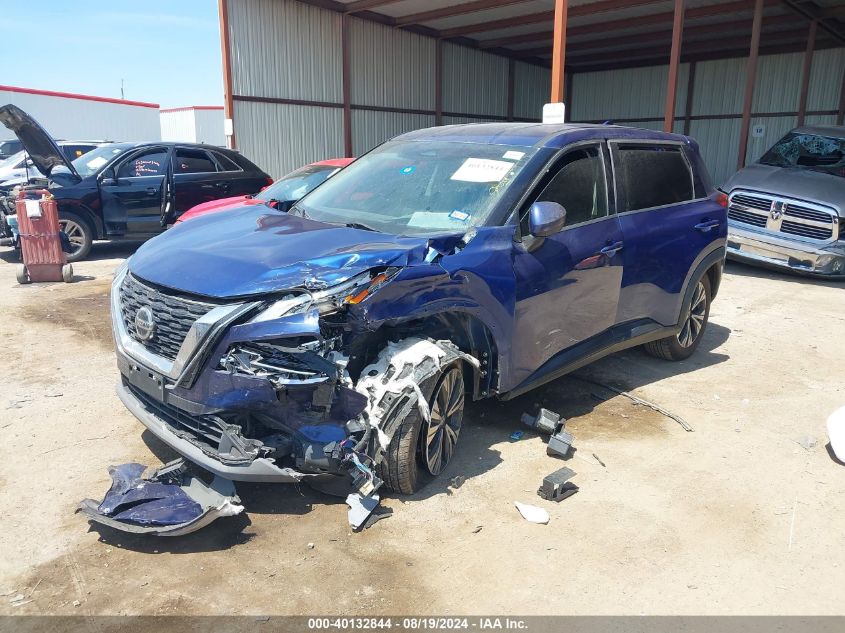 2021 Nissan Rogue Sv Intelligent Awd VIN: JN8AT3BB5MW225968 Lot: 40132844