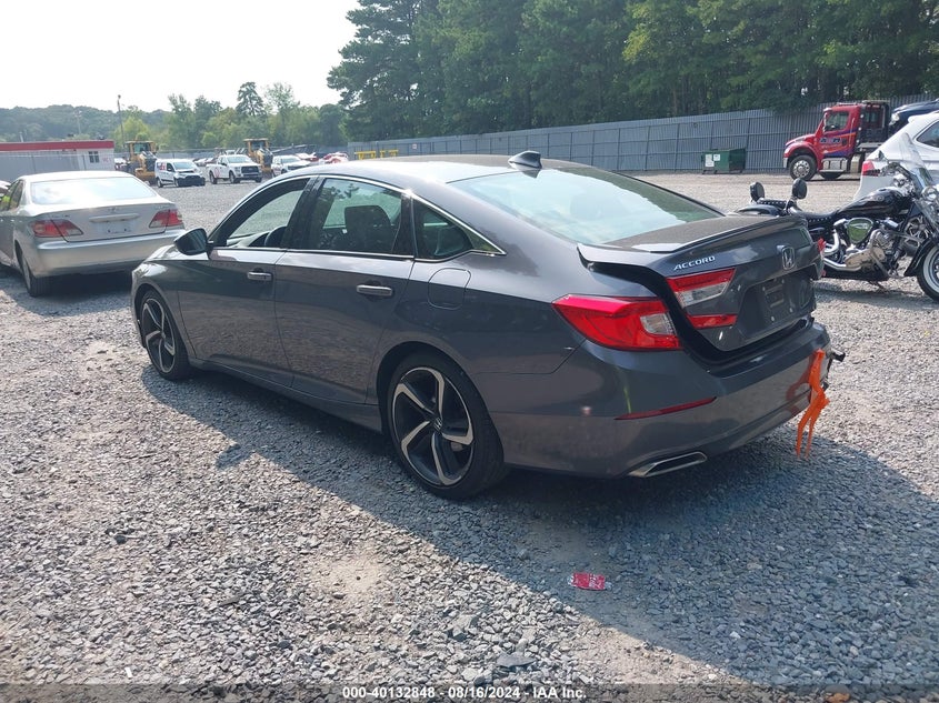 VIN 1HGCV1F3XKA069394 2019 HONDA ACCORD SPORT