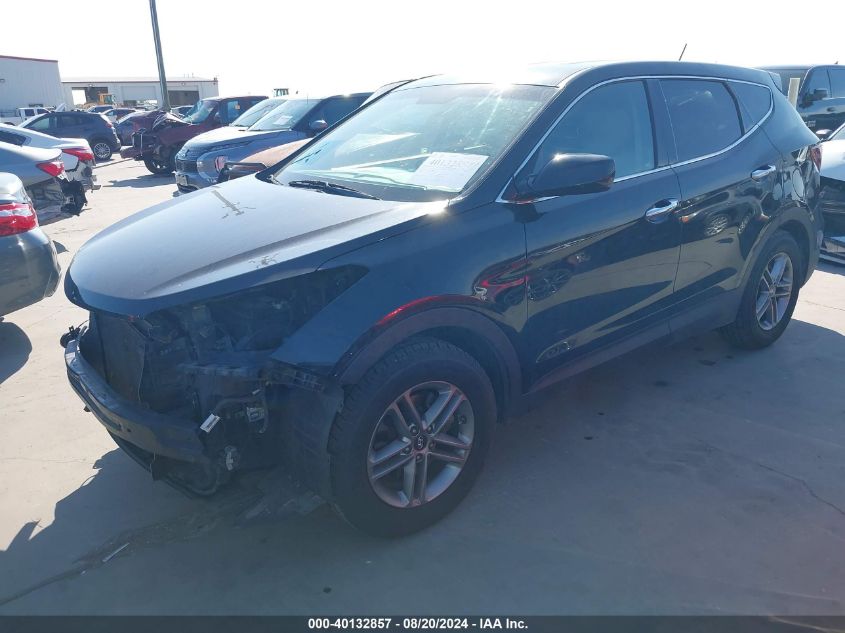 5XYZT3LB9JG564089 2018 HYUNDAI SANTA FE - Image 2