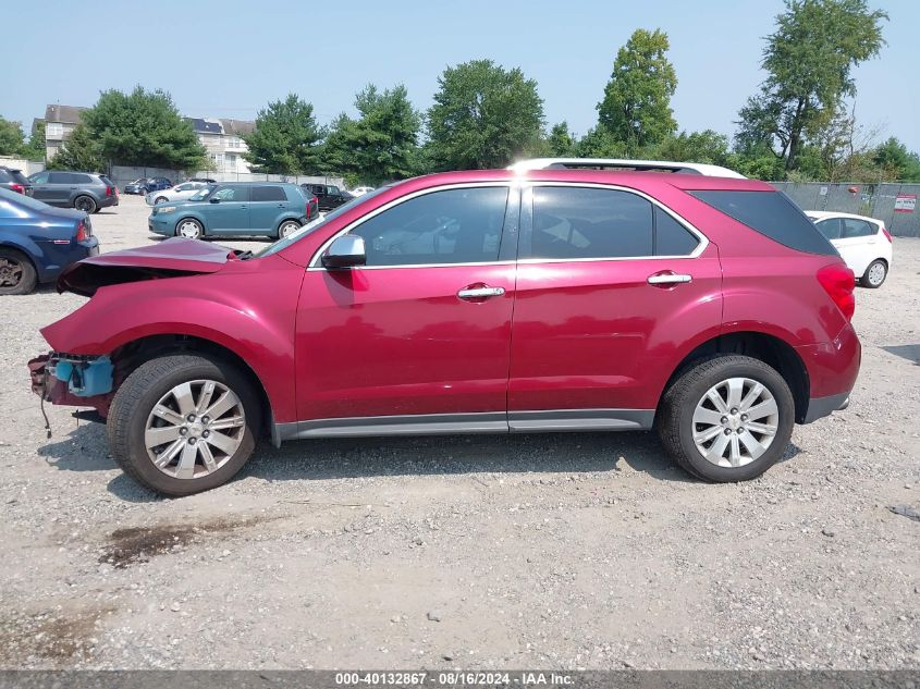 2011 Chevrolet Equinox Ltz VIN: 2CNFLGE52B6405040 Lot: 40132867