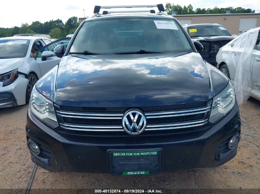 2016 Volkswagen Tiguan Sel VIN: WVGBV7AX7GW605649 Lot: 40132874