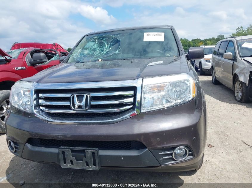 2014 Honda Pilot Touring VIN: 5FNYF4H9XEB052448 Lot: 40132880