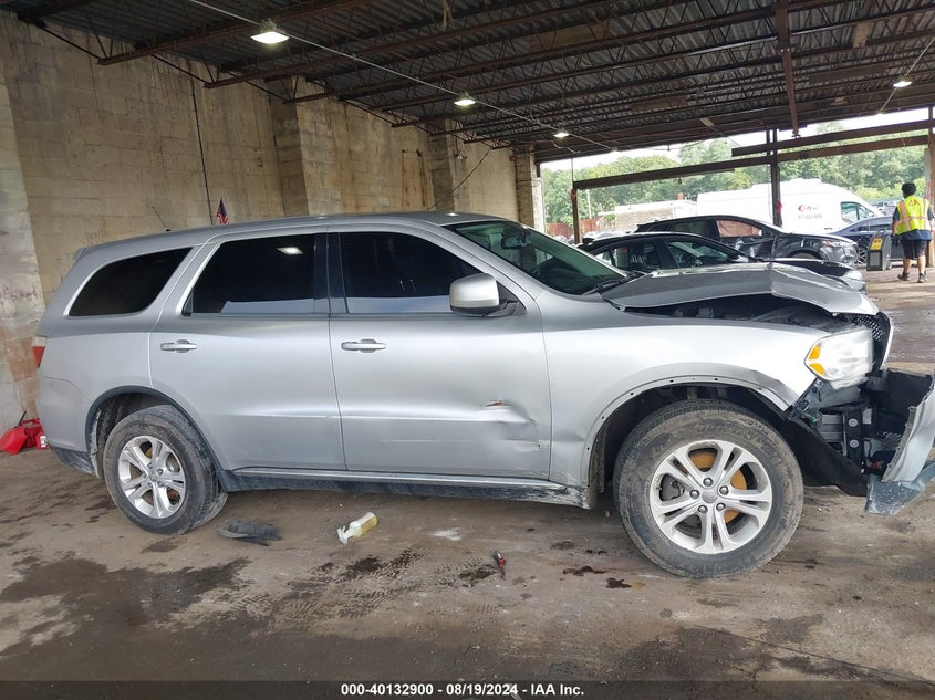2013 DODGE DURANGO SXT - 1C4RDHAG2DC643637