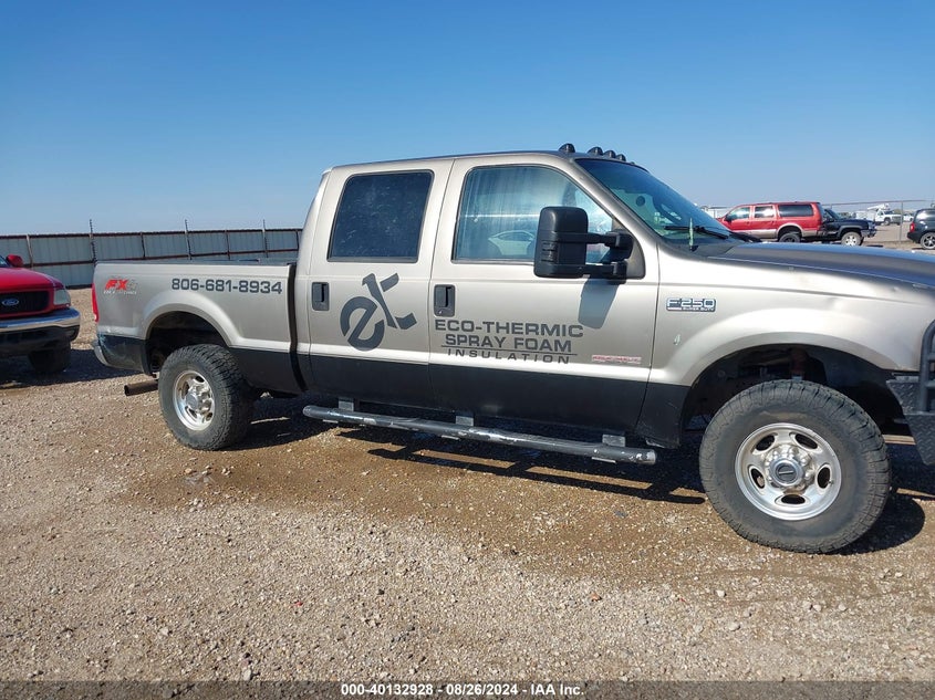 2004 Ford F-250 Lariat/Xl/Xlt VIN: 1FTNW21P44EB07637 Lot: 40132928