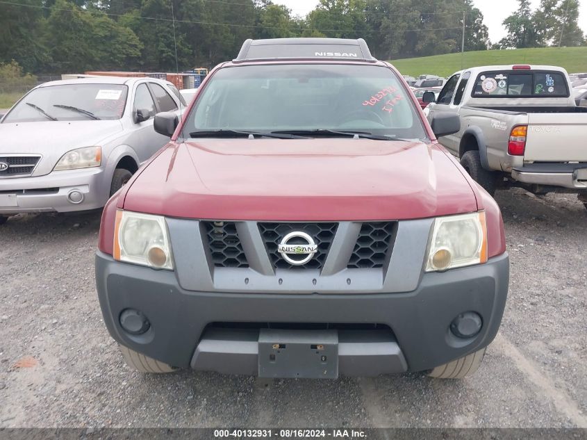 2007 Nissan Xterra S VIN: 5N1AN08W47C539336 Lot: 40132931