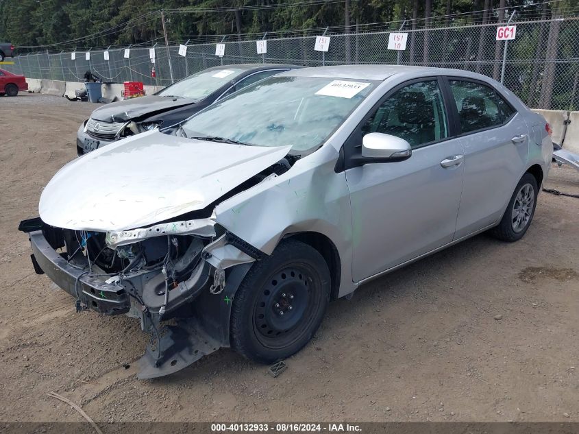 2T1BURHE1GC679133 2016 TOYOTA COROLLA - Image 2