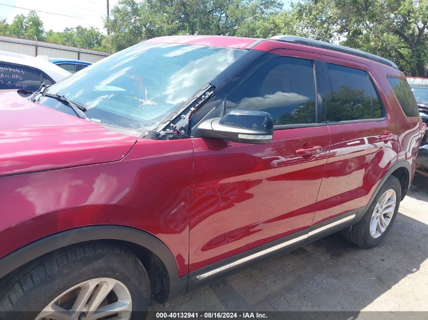 2017 Ford Explorer Xlt VIN: 1FM5K7D88HGD52976 Lot: 40132941