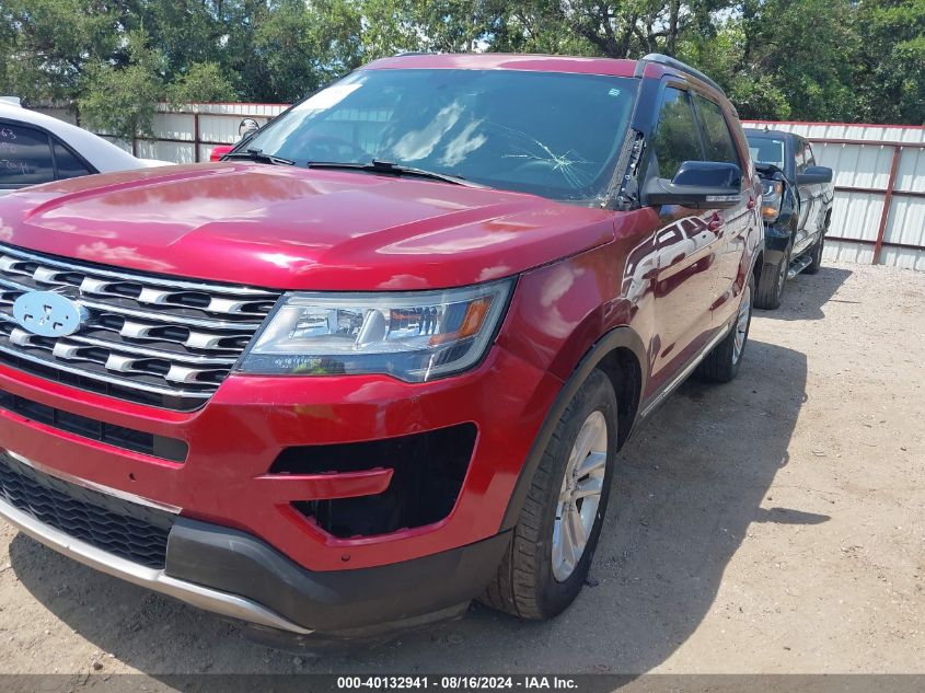 2017 Ford Explorer Xlt VIN: 1FM5K7D88HGD52976 Lot: 40132941