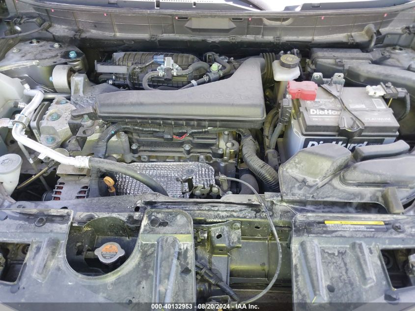 2017 Nissan Rogue Sv VIN: KNMAT2MV4HP597735 Lot: 40132953