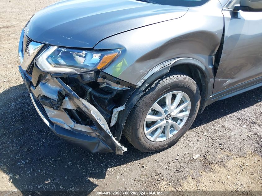 2017 Nissan Rogue Sv VIN: KNMAT2MV4HP597735 Lot: 40132953