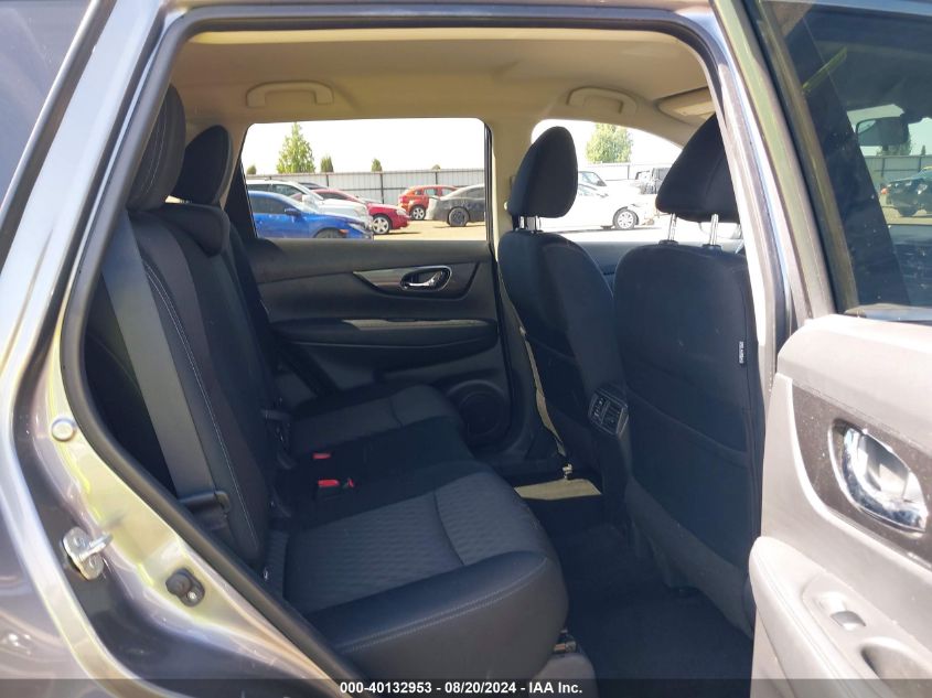 2017 Nissan Rogue Sv VIN: KNMAT2MV4HP597735 Lot: 40132953