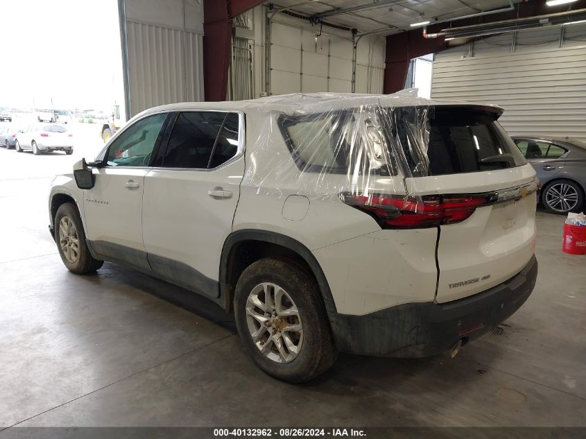 2022 Chevrolet Traverse Awd 1Fl VIN: 1GNEVLKW9NJ152507 Lot: 40132962