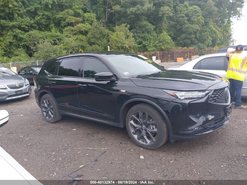 2022 Acura Mdx A-Spec Package VIN: 5J8YE1H06NL049239 Lot: 40132974