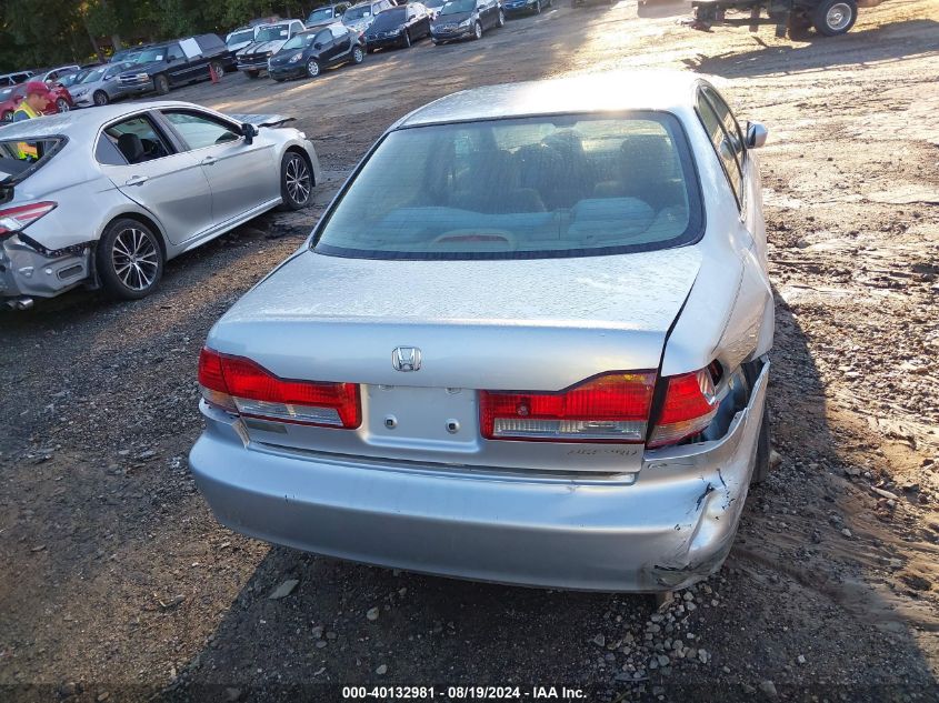 2002 Honda Accord 2.3 Ex VIN: JHMCG566X2C021200 Lot: 40132981