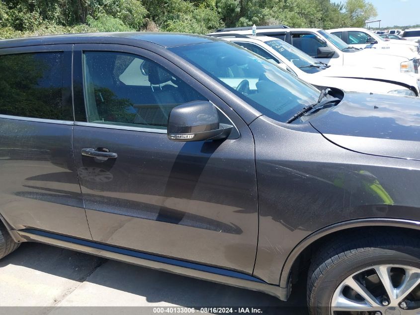 2014 Dodge Durango R/T VIN: 1C4SDHCT0EC414340 Lot: 40133006