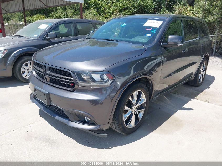 2014 Dodge Durango R/T VIN: 1C4SDHCT0EC414340 Lot: 40133006