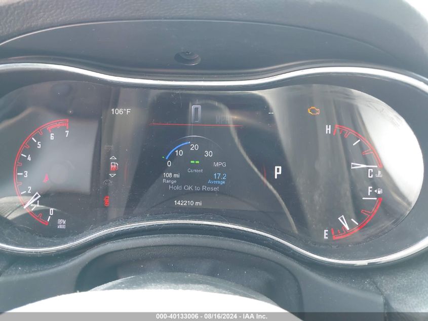 2014 Dodge Durango R/T VIN: 1C4SDHCT0EC414340 Lot: 40133006