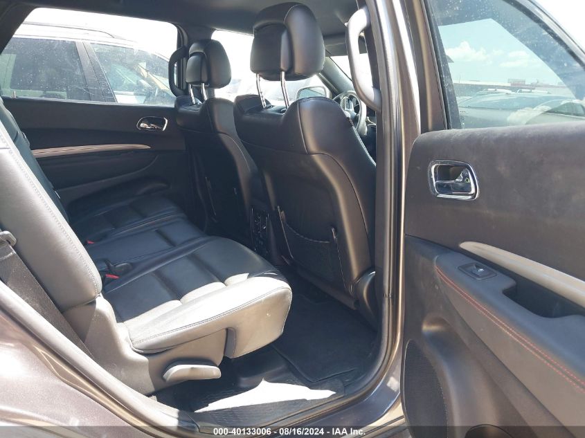 2014 Dodge Durango R/T VIN: 1C4SDHCT0EC414340 Lot: 40133006